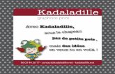 Plaquette de présentation de Kadaladille