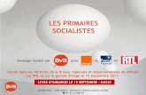 Primaire socialiste : Hollande devant Aubry