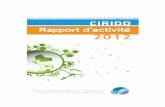 Rapport d'activité 2012 du CIRIDD