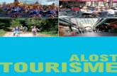 La brochure d'information touristique de la ville d'Alost.