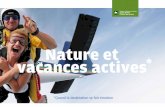 Catalogue de Nature et Vacances Actives en français