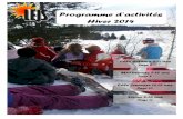 Programme hiver 2014