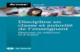 Discipline en classe et autorité de l’enseignant