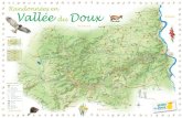 Carte randonnée Vallée du Doux
