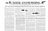 Cause Commune no. 3 - Septembre 2004