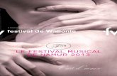 Festival Musical de Namur 2013
