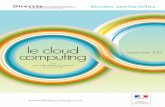 Etude sectorielle Cloud computing