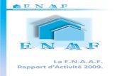 RAPPORT D'ACTIVITE DE LA F.N.A.A.F 2009
