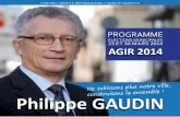 Programme AGIR 2014 - Philippe GAUDIN - Villeneuve-Saint-Georges