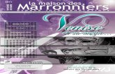 Programme Marronniers Novembre Décembre 2011