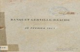Banquet Gerville – Réache : 29 février 1904