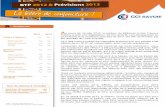 Lettre de conjoncture BTP 2012 prévisions 2013 - Savoie