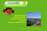 Programme des écologistes pour Saint Etienne