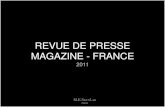 REVUE DE PRESSE france 2011