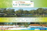Le Village du Lac, camping de Bordeaux 4 étoiles en Gironde