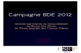 Plaquette Campagne BDE