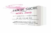 Pain de Sucre / Catalogue Noël