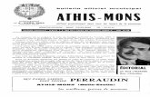 Bulletin officiel municipal d'Athis-Mons n°4, avril 1962