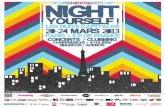 Night Yourself ! Les Nuits Capitales