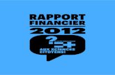 Rapport Financier APD PACA 2012