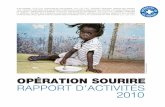 Médecins du Monde association humanitaire - Opération sourire rapport d’activités 2010