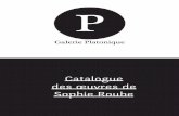galerie Platonique : catalogue des œuvres de Sophie Roube