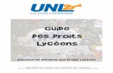 Guide des Droits Lycéens - UNL