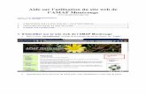 Tutorial d'utilisation du site web de l'AMAP Montrouge