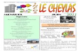 Mensuel de Le Cheylas de juin 2011