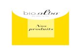 BioAlba, Nos produits