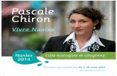 "Vivre Nantes" : les 40 premières propositions #Nantes municipales 2014