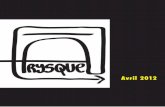 ARySQUE - catalogue avril 2012