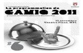 Programmation du GAMIQ 2011
