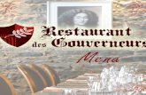 menu 2011 restaurant des gouverneurs
