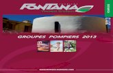 CATALOGUE FONTANA TOURISME GROUPES POMPIERS 2013