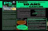 10 ans de la Gauche à Paris