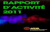 AFDEL - Rapport d'Activité 2011