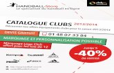 Catalogue Handball-Store