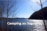 Camping au Saguenay