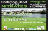 Affiche pour conférence-débat sur les Nitrates