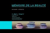 Exposition Mémoire de la Beauté