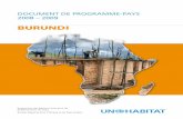 Document De Programme-Pays 2008-2009 - Burundi