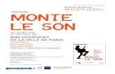 Dossier de presse du festival "Monte le son"