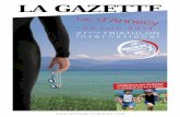 Gazette du Triathlon international du lac d'Annecy 2014