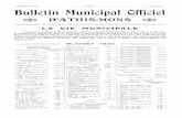 Bulletin Municipal Officiel d'Athis-Mons - N°4 - Avril 1930