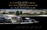 Alain Pinel Realtors ~ Concours d'Elegance 2010 Calendar