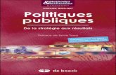 Politiques publiques, de la stratégie aux résultats