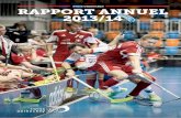 swiss unihockey Rapport annuel 2013/14