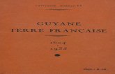 Guyane terre française - 1604 à 1935
