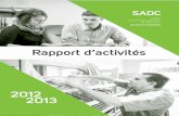 Sadcrapport annuel2013 12pages
